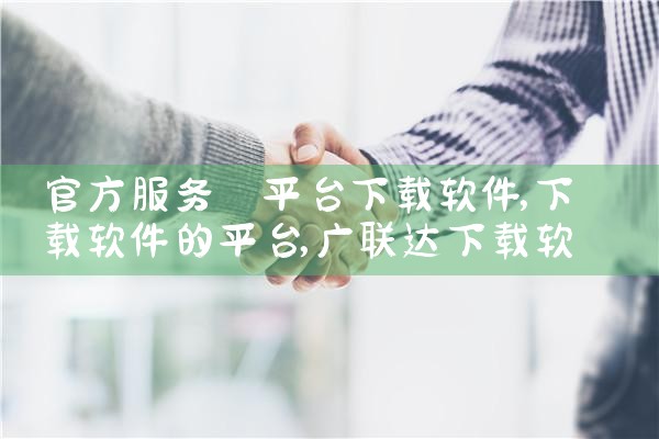 官方服务 平台下载软件