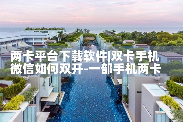 两卡平台下载软件