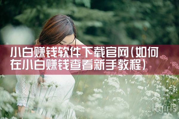 小白赚钱软件下载官网
