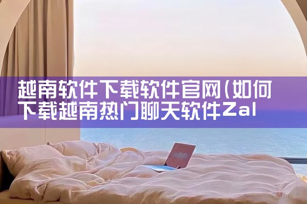 越南软件下载软件官网